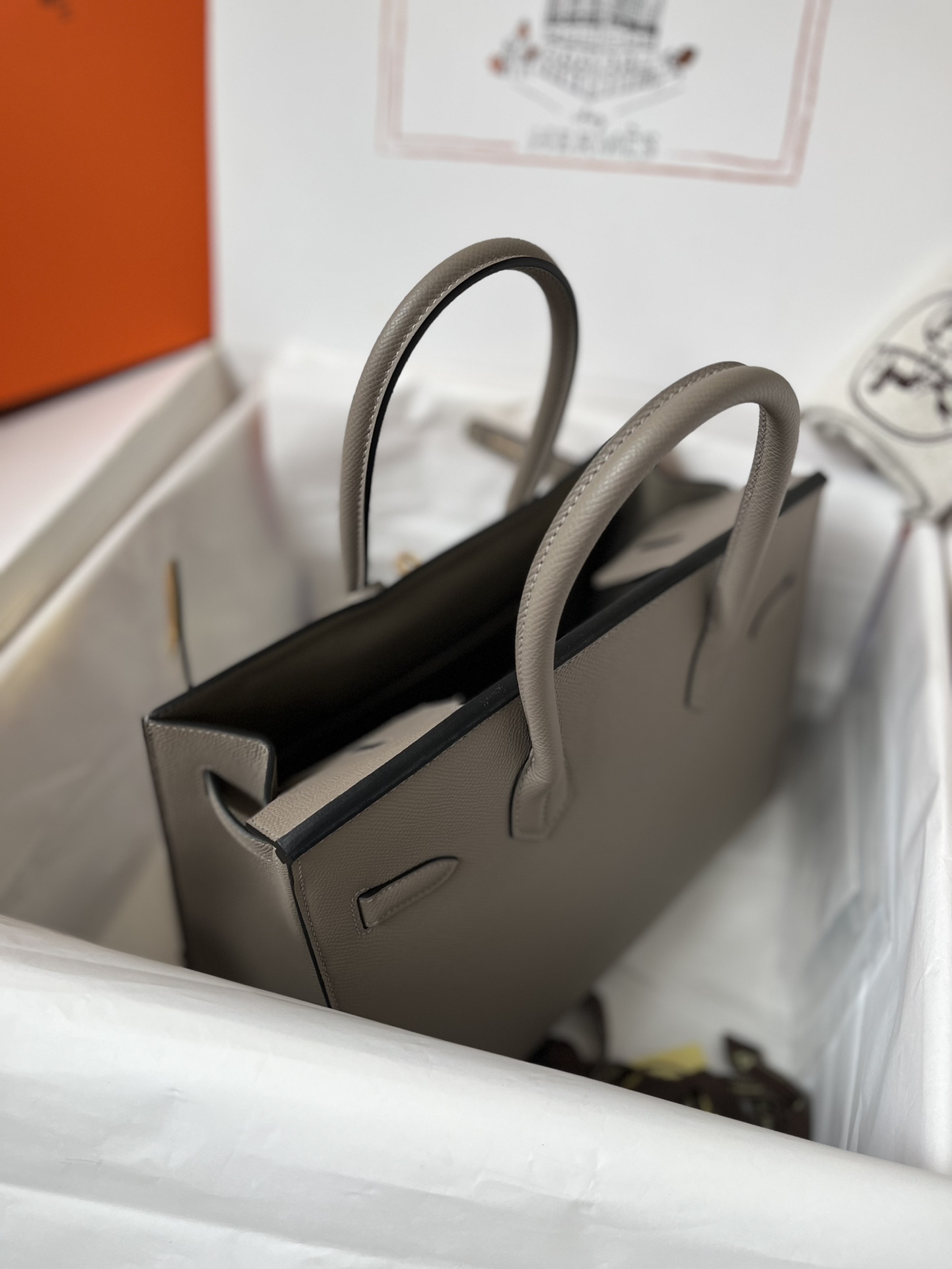 에르메스 버킨백30 에토프 금장 앱송